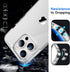 JETech Case for iPhone 14 Pro Max 6.7-Inch, Non-Yellowing Shockproof Bumper Cover, Anti-Scratch Clear