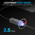 SABRENT USB C to 2.5 Gbps Ethernet Adapter, Aluminum Portable Adapter for MacBook Pro, Air