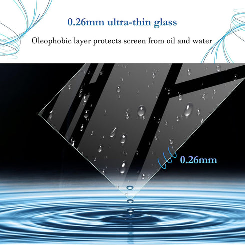 SKTU Screen Protector for 2022 2023 2024 Hyundai Tucson - Anti Scratch Tempered Glass for Navigation