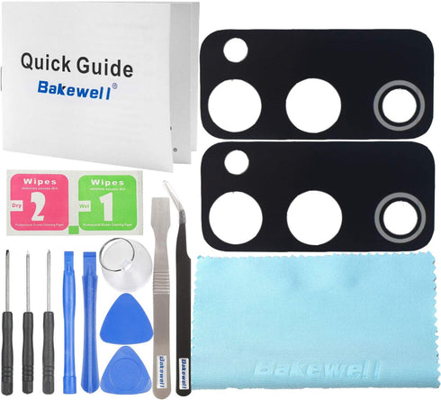 Bakewell Back Rear Camera Glass Lens Cover Replacement for Samsung Galaxy S20 FE (2Pcs)