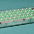GATERON Cap Anniversary Keyboard Switches - Pre-lubed Blue Green Color - Compatible with RGB MX Mechanical Keyboards