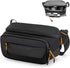 Cwatcun Camera Sling Bag Small, DSLR Compact Camera Shoulder Bag Crossbody, Photography