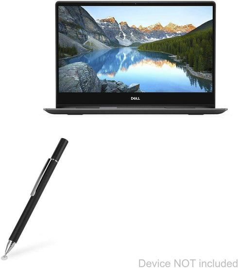 BoxWave FineTouch Stylus Pen for Dell Inspiron 13 7391 2-in-1 (13.3 in) - Super Precise Jet Black Stylus