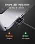 ZeitNah 140W USB C to Magnetic 3 Cable (2m/6.6ft), Compatible with MacBook Pro, MacBook Air, Black