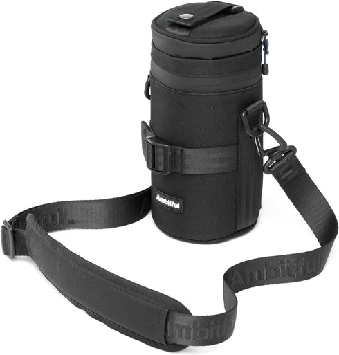 AMBITFUL Thick Camera Lens Pouch Case, Water/Dust/Shock Protection Lens Pouch for DSLR