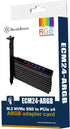 SilverStone Technology ECM24-ARGB M.2 NVMe SSD NGFF M Key to PCIe x4 ARGB Adapter Card with Heatsink