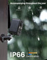 Wireless Outdoor Security Cameras for Home, WiFi Camera with Solar Panel, Battery Powered, Motion Sensor Alarm