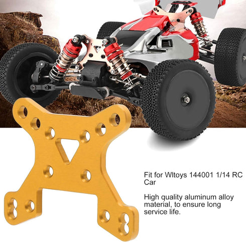 Naroote 144001 1/14(Golden Car Tower, Shock Absorber Plate, PShock Tower Damper Aluminum Alloy Lightweight Front Rear
