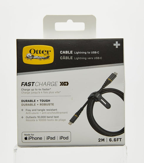Premium Lightning to USB-C Fast Charge Cable