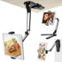 iPad Wall Mount by AboveTEK, 3 in 1 Highflex 360° Under Cabinet Mount for Kitchen, Fits 4.7" to 13.5" iPad