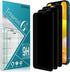 Slanku 3 Pack Privacy Screen Protector for iPhone 12, 12 Pro - Anti-Spy, Full Coverage, Tempered Glass, Case Friendly.