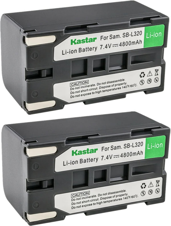 Kastar SB-L320 Battery 2-Pack Replacement for Mamiya Leaf Aptus 17, 22, 65, 75 Cameras