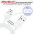 2Pack Cable(6mm/0.24inch), (6MM-2pack) Meliya Magnetic USB DC Charger Replacement Charging Cord for Rechargeable Toys