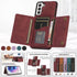 Asuwish Phone Case for Samsung Galaxy S21 5G 6.2 inch Wine Red Wallet Cover with Tempered Glass Protector & PU Leather