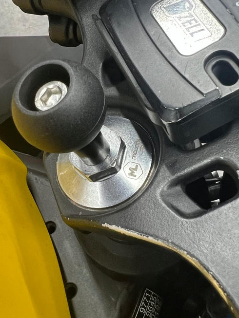 motomount R3 for Yamaha YZF R3 (2016+) | Ram Stem Nut/Mount with 1 inch (25mm) TPU Ball, Compatible with
