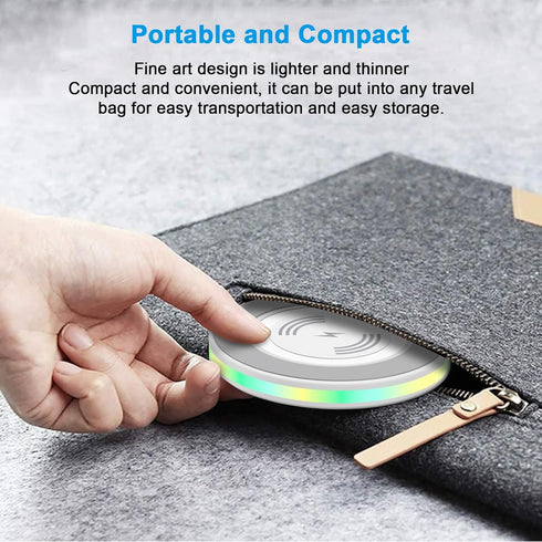 15W Pixel Wireless Charger, Fast Wireless Charging Pad for Google Pixel 9 Pro XL 8a 8 Pro 7a 7 Pro 6 Pro 5 4XL, Phone