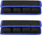 DSLR Camera Battery Holder/Pouch/Case/Bag (4 Pocket) for AA, LP-E6, LP-E8, EN-EL14, NP-FW50 Batteries (2Pcs)