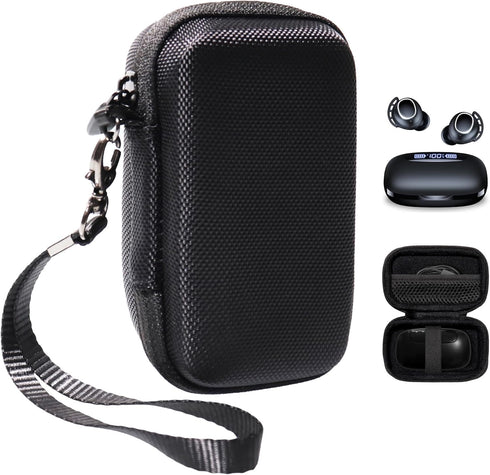 TAGRY Wireless Earbuds Case Compatible with Alltravel True Wireless Earbuds, 120H Playtime (Black)