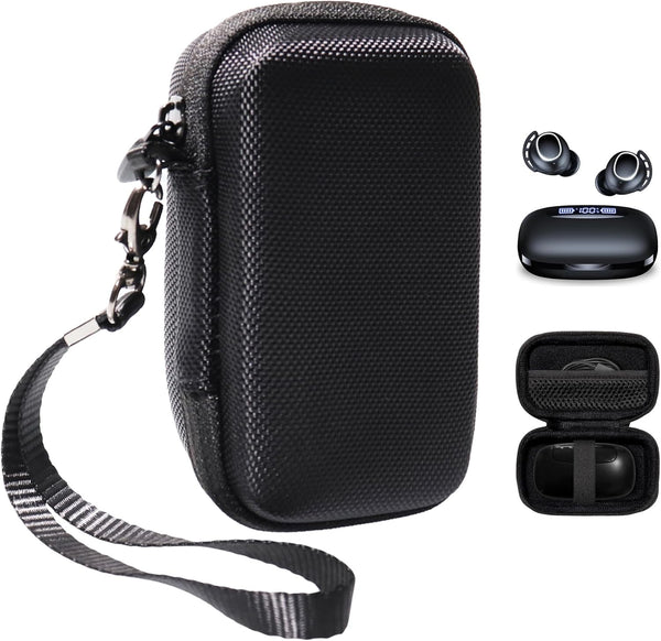 TAGRY Wireless Earbuds Case Compatible with Alltravel True Wireless Earbuds, 120H Playtime (Black)