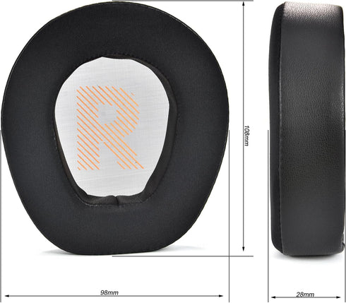 Cooling Gel Earpads Replacement Cover for JBL Quantum ONE/Q ONE/Q1 Gaming Headphones, High-Density Noise Isolation Foam