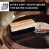 EVEO Premium Vinyl Record Cleaner Kit - Complete 4-in-1 Cleaning Kit with Brush, Liquid, Duster & Stylus Gel