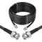 SDI Cable BNC Cable 75 Ohm BNC Jumper 30FT Low Loss BNC Male to Male Connector Extension Coax Cable for CCTV Cameras