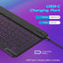 DTTO Bluetooth Keyboard, Wireless Rechargeable Keyboard for Android Tablet, Cell Phone, iPad Pro, Windows Surface