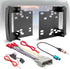 NuIth Double DIN Radio Installation Dash Kit W/Radio Wire Harness for 2007-2016