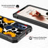 Shop Motorola Moto G Play 2023 Case with Glass Screen Protector, Heavy Duty PC & TPU, Shockproof - Cow Print Sunflowers.