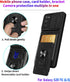 Wallet Case for Samsung Galaxy S20 FE(5G) 6.5 Inch, Credit Card ID Slot, Double Layer Hybrid Military Grade Rugged Case