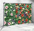 MOONDECO Flower Wall Backdrop Colorful Floral Photography Background Mixed Color Gerbera Daisy Photo Banner Girls Women