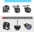 Rear Camera Mount(2 Pcs),Universal Rear Window Camera Mount,Adjustable Back Windshield Backup Camera Mount,Dash Cam Rearview Camera Bracket,Car Recorder Mirror Cam Reverse Camera Holder
