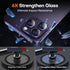 2 Pack Camera Lens Protector for iPhone 15 Pro Max/iPhone 15 Pro/iPhone 14 Pro Max/iPhone 14 Pro, Aluminum Alloy