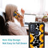Shop Motorola Moto G Play 2023 Case with Glass Screen Protector, Heavy Duty PC & TPU, Shockproof - Cow Print Sunflowers.