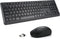 Wireless Keyboard and Mouse Combo for Windows, 2.4G Full-Sized Cordless Keyboard Mouse for Laptop PC Desktop Chrome