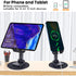 Lusosh 360 16 15 14 13 Cell Phone Stand, Adjustable Phone Holder Rotation Fully Foldable Desktop Dock Compatible