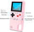 LucBuy Game Console Case for iPhone Xs MAX, Retro Protective Cover with 36 Small Games, Pink