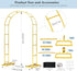 7.2FTx4.3FT Patent Applying DEVISEFUN Balloon Arch Stand,Metal Pergola Arbors,Garden Arbors and Arches Trellis