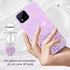 Shop Realme C11 2021 Case - Clear Glitter Sparkle Pink, Silicone Shockproof Soft Cover, Transparent & Thin.