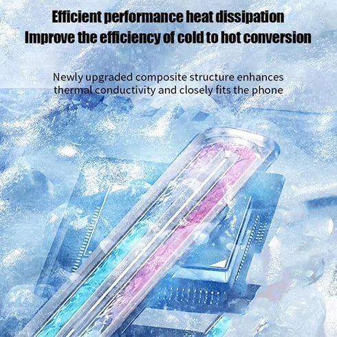 GINTBN Universal Reusable Phone Heatsink Pad, Metal Magnetic Cooling Plate for Gaming & Streaming, Enhances Phone