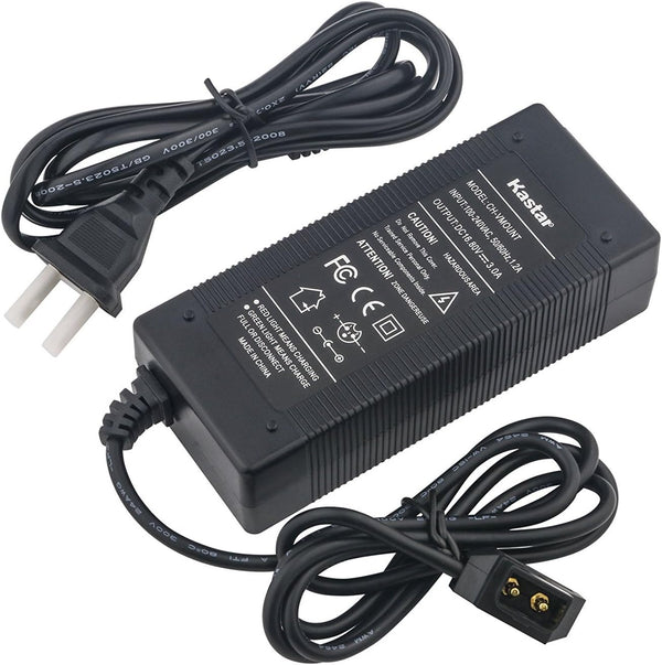 Kastar D-Type Charger with D Tap Cable for Sony BP-U65, V Mount Battery, Compatible with HDW-800P, PDW-850