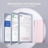 ORNARTO 16 6.7, 3 6.7 Inch, Compatible with iPhone Plus Case Slim Liquid Silicone Layers Full Covered Soft Gel Rubber