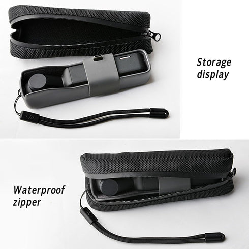 Pocket 2 Case Portable Bag for DJI Pocket 2 Handheld Stabilizer Nylon Waterproof Mini Carrying Storage Case for Outdoor Travel