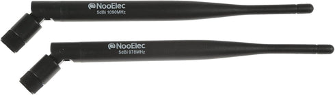5dBi 1090MHz 978MHz NooElec ADS-B Discovery (High Gain) Antenna Bundle - & Antenna Bundle for SMA and MCX-Connected