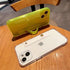 siduater Strap Holder Case for iPhone 14 Plus 6.7" with Kickstand, Slim Translucent PC Back Cover + Soft TPU Bumper,