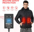 5V2A Heated Vest Jacket USB Wall Charger Wire Connection Cables for Heated Apparel Clothing, Home Office, Lasting