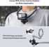PGYTECH 360/Action 6/5 4/3/Xtra Insta360 X5 CapLock Quick Release Magnetic Neck Mount, Hand Free POV/Vlog Neck Holder