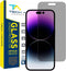 Tech Armor Privacy Ballistic Glass Screen Protector for iPhone 14 Pro Max - 5G 6.7 Inch Tempered Glass
