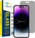 Tech Armor Privacy Ballistic Glass Screen Protector for iPhone 14 Pro Max - 5G 6.7 Inch Tempered Glass