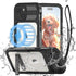 for iPhone 15 Case, IP68 Full-Body Rugged Waterproof Shockproof Protective Cover, Built-in 6H Screen Protector,